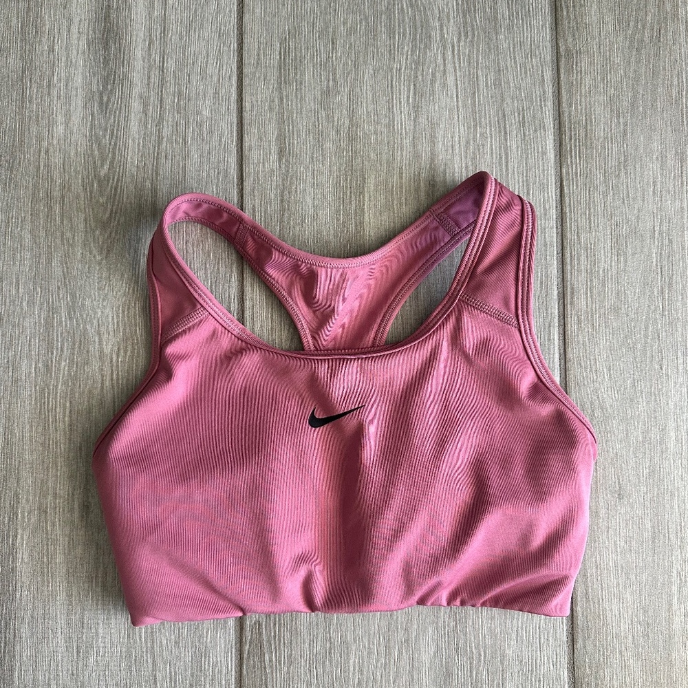 Nike Sports Bra - Removable Padding | Size S | Pink
